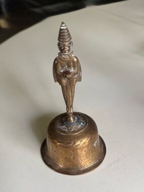 Antique Brass Hindu Temple Bell